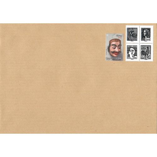 NOUVEAUTE - 100 Lettres France 100g (3,10€) - en Euros - Pack de timbre pour affranchissement - Tarif 2026