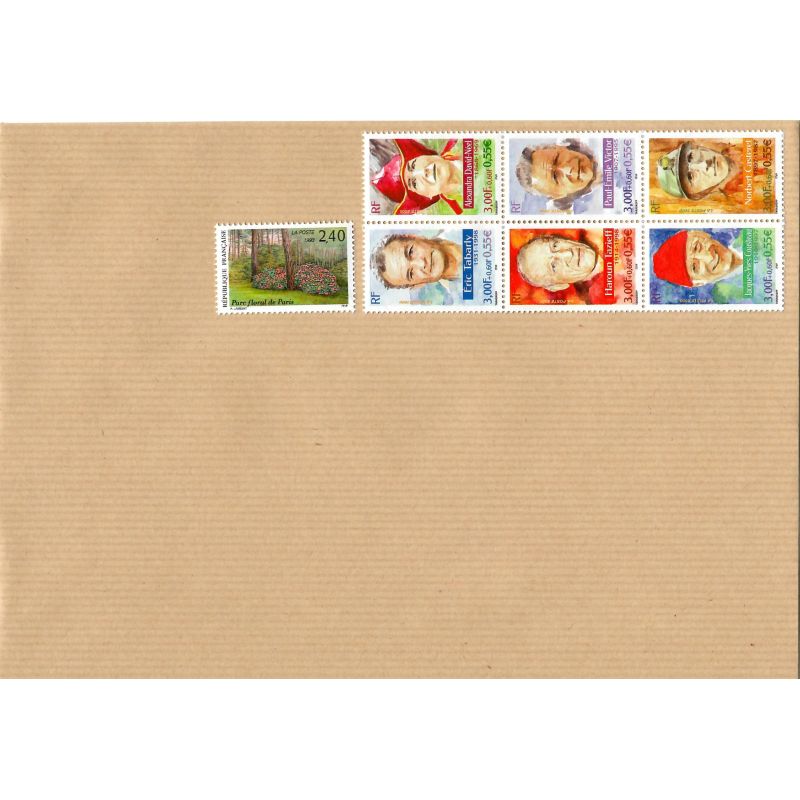 NOUVEAUTE - 100 Lettres France 100g (3,10€) - en Francs - Pack de timbre pour affranchissement - Tarif 2026