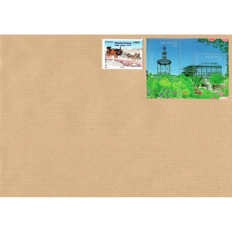 NOUVEAUTE - 100 Lettres France 250g (5,24€) - en Euros - Pack de timbre pour affranchissement - Tarif 2026