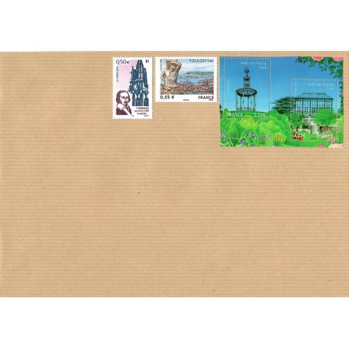 Lot de faciale 100 timbres de 5,49€ (549€) Lettre 250g colissimo