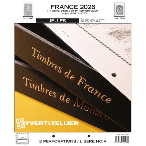 PRECOMMANDE- Jeux FS France 2026 1er Semestre