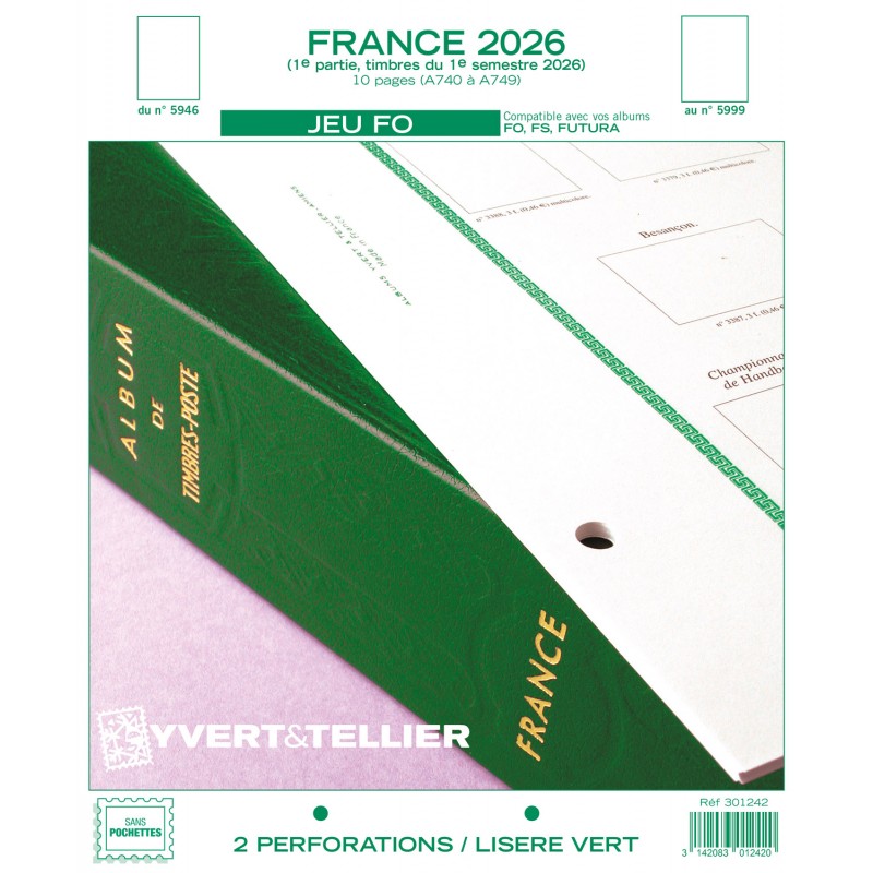 PRECOMMANDE - Jeux FO France - 2026 1er Semestre
