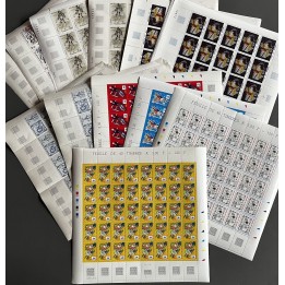 Timbres pour affranchissement : Lot de 1000 x 3F