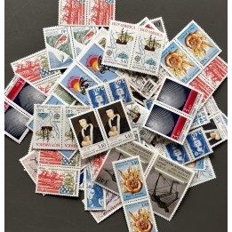 Timbres pour affranchissement : Lot de 100 x 6F80