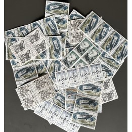 Timbres pour affranchissement : Lot de 100 x 7F60