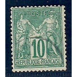 Lot C2858 - Classique - N°76 - Oblitéré Qualité TB