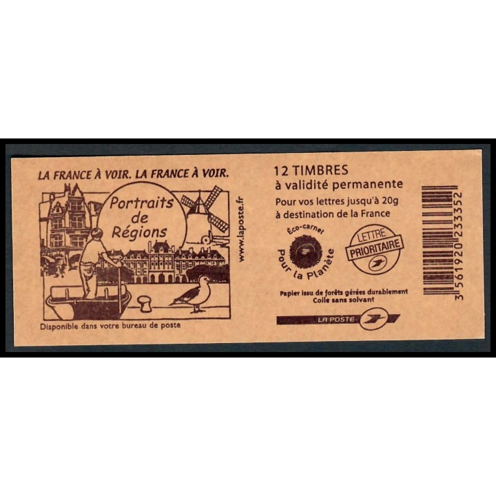 Lot C18 - Carnets Modernes - N°3744A-C10a - Neuf ** Luxe