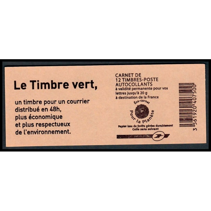 Lot A6414 - Carnets Modernes - N°604-C1a - Neuf ** Luxe