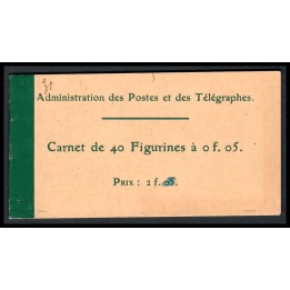 Lot A5124 - Carnets publicitaires - N°101-C1 - Neuf ** Luxe