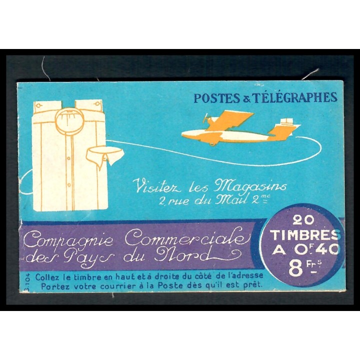 Lot A5126 - Carnets publicitaires - N°193-C1 - Neuf ** Luxe