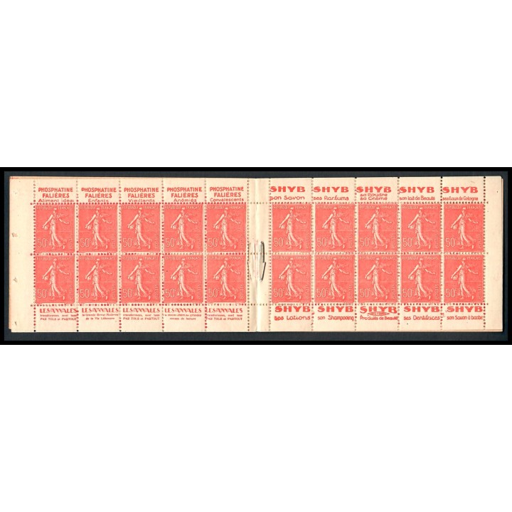 Lot A3597 - Carnets publicitaires - N°199-C28 - Neuf ** Luxe