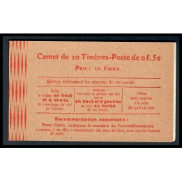 Lot A6409 - Carnets publicitaires - N°199-C48 - Neuf ** Luxe