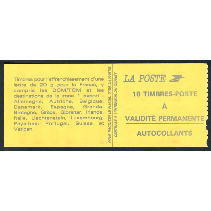 Lot A7734 - Carnets Modernes - N°2874-C3a - Neuf ** Luxe
