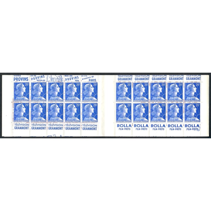 Lot A4436 - Carnets publicitaires - N°1011B-C38 - Neuf ** Luxe