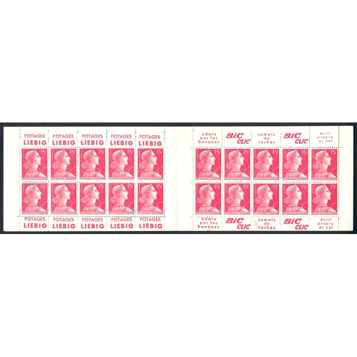Lot A4432 - Carnets publicitaires - N°1011-C20 - Neuf ** Luxe