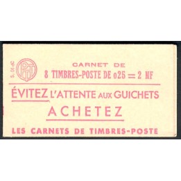 Lot A6429 - Carnets publicitaires - N°1234-C1 - Neuf ** Luxe
