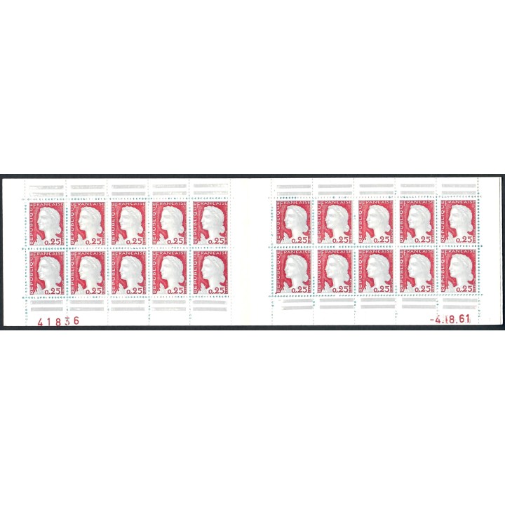 Lot A4439 - Carnets publicitaires - N°1263-C3 - Neuf ** Luxe