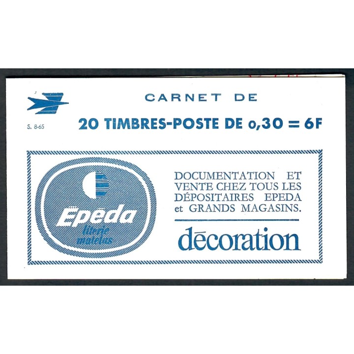 Lot A4435 - Carnets publicitaires - N°1354B-C1 - Neuf ** Luxe