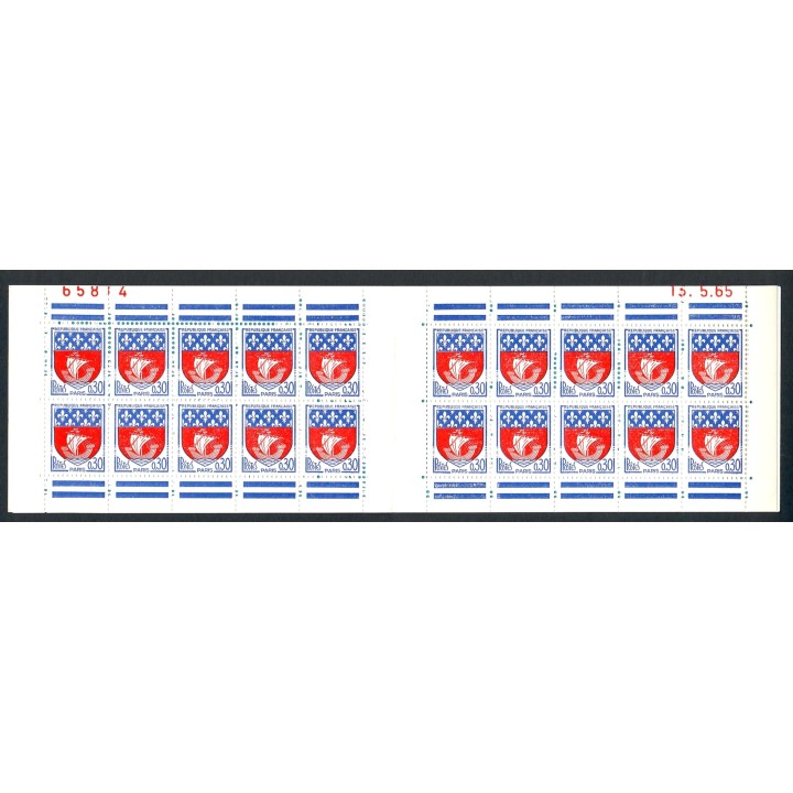Lot A4435 - Carnets publicitaires - N°1354B-C1 - Neuf ** Luxe