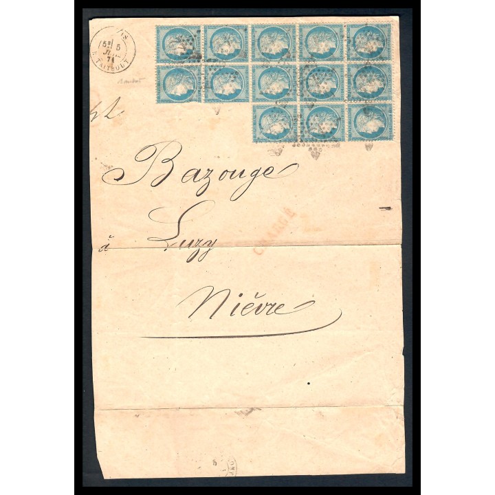 Lot A4092 - Lettres - N°37 - Oblitéré Qualité TB