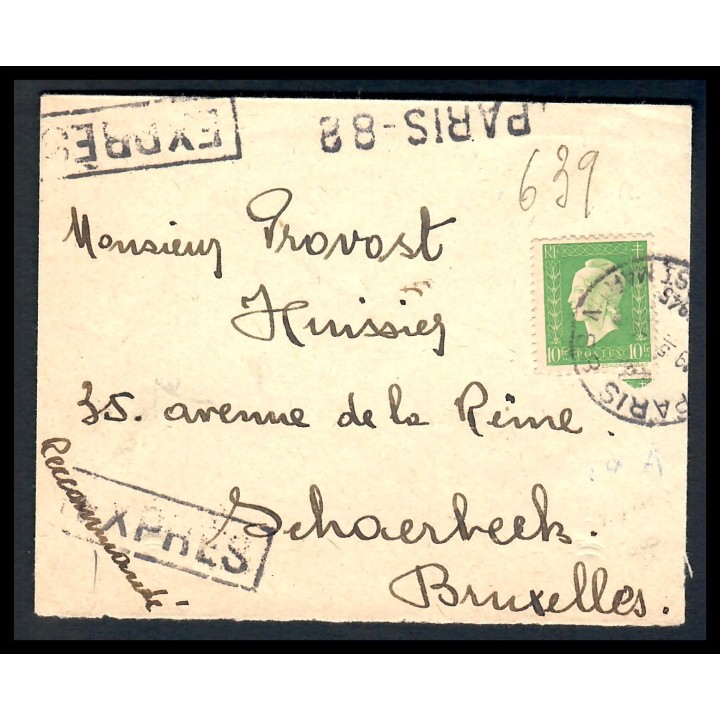 Lot 8971 - Lettres - N°698, 697 et 673 - Oblitéré Qualité TB