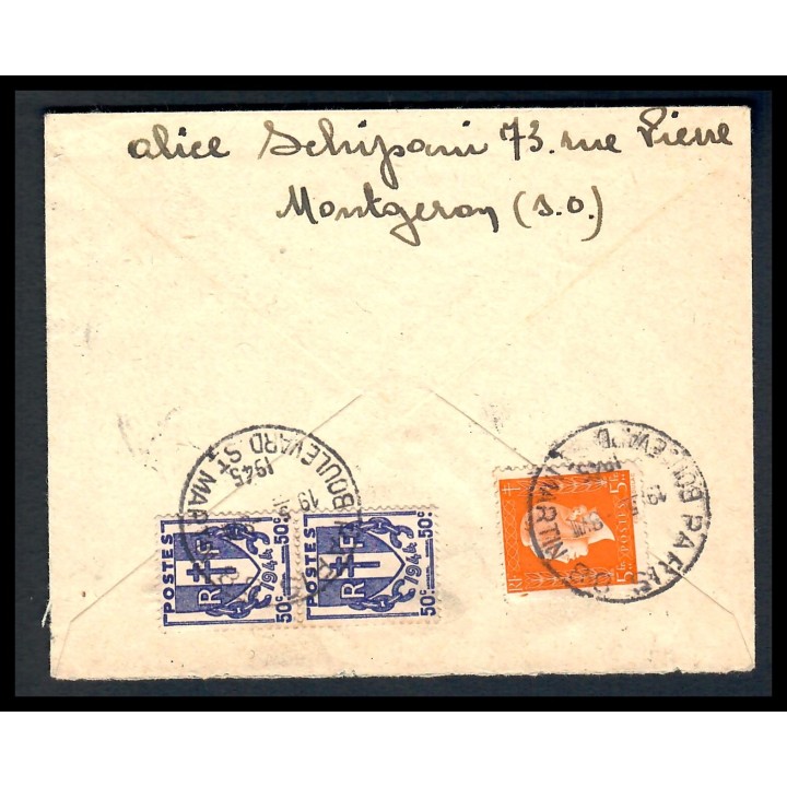 Lot 8971 - Lettres - N°698, 697 et 673 - Oblitéré Qualité TB