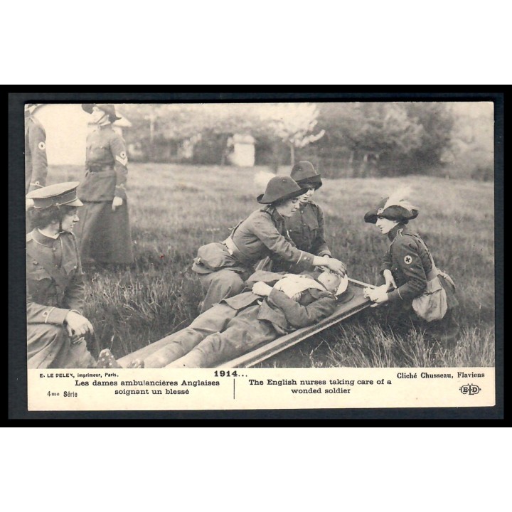 Lot 8915 - Cartes Postales - Ambulancières Anglaises - Neuf Qualité TB