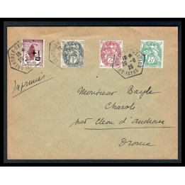Lot 8363 - Lettres - N°107, 108, 111 et 162 - Oblitéré Qualité TB