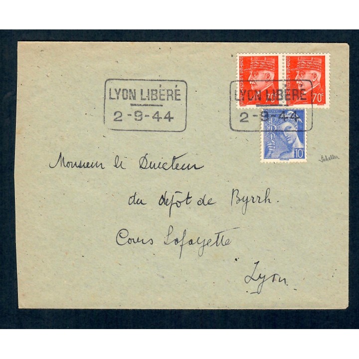 Lot A7384 - Libération de Lyon - Oblitéré Qualité TB